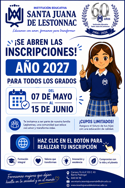 INSCRIPCIONES 2027